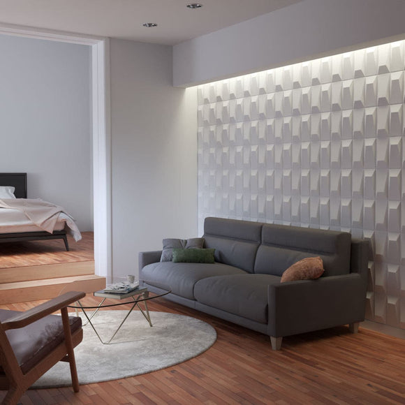 Locke Wall Panel - 3D Wall Panels | Fretwork Wall Panels | Panel Moulding - Ethan's Walls