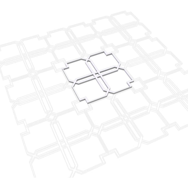Englewood Decorative Fretwork Wall Panels - 3D Wall Panels | Fretwork Wall Panels | Panel Moulding - Ethan's Walls