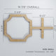 Bradley Decorative Fretwork Wall Panels - 3D Wall Panels | Fretwork Wall Panels | Panel Moulding - Ethan's Walls
