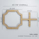 Bradley Decorative Fretwork Wall Panels - 3D Wall Panels | Fretwork Wall Panels | Panel Moulding - Ethan's Walls