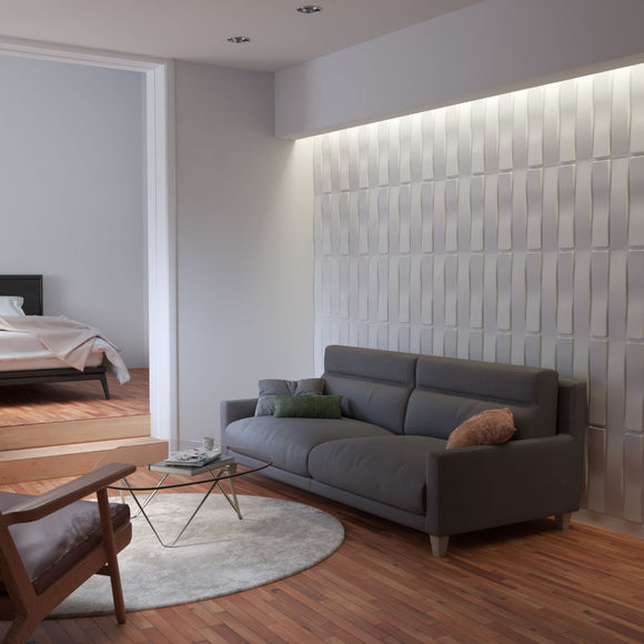 Caputo Wall Panel - 3D Wall Panels | Fretwork Wall Panels | Panel Moulding - Ethan's Walls