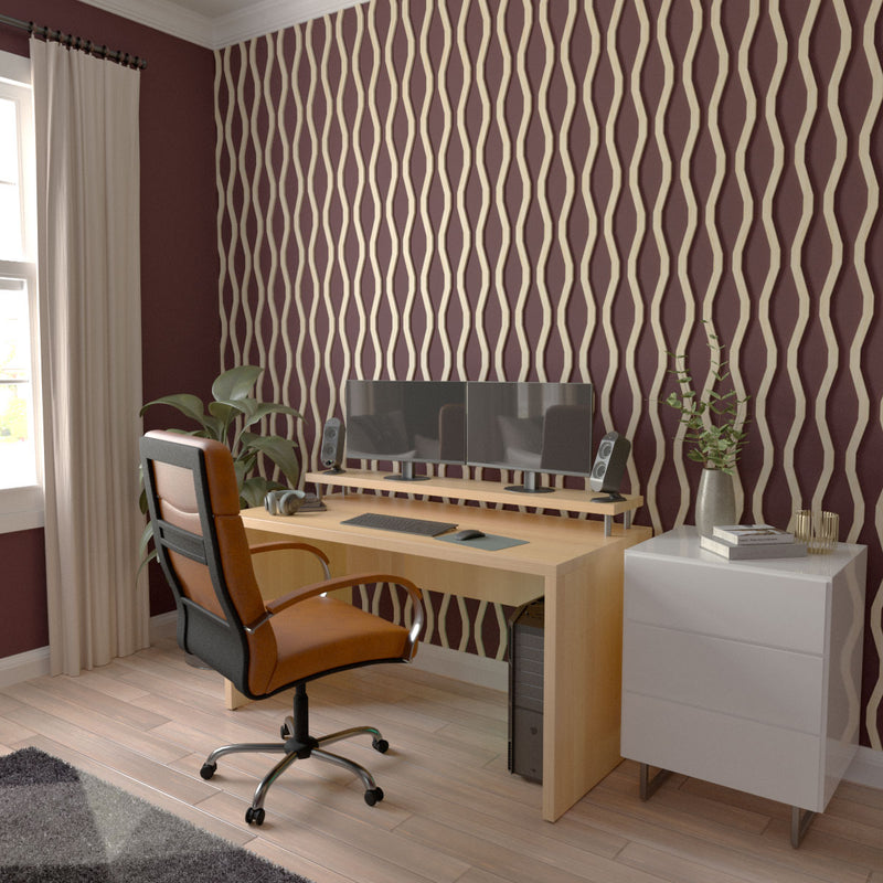 Yukon Adjustable Wood Slat Wall Kit | Ethan's Walls