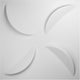 Pinwheel Wall Panel - 3D Wall Panels | Fretwork Wall Panels | Panel Moulding - Ethan's Walls