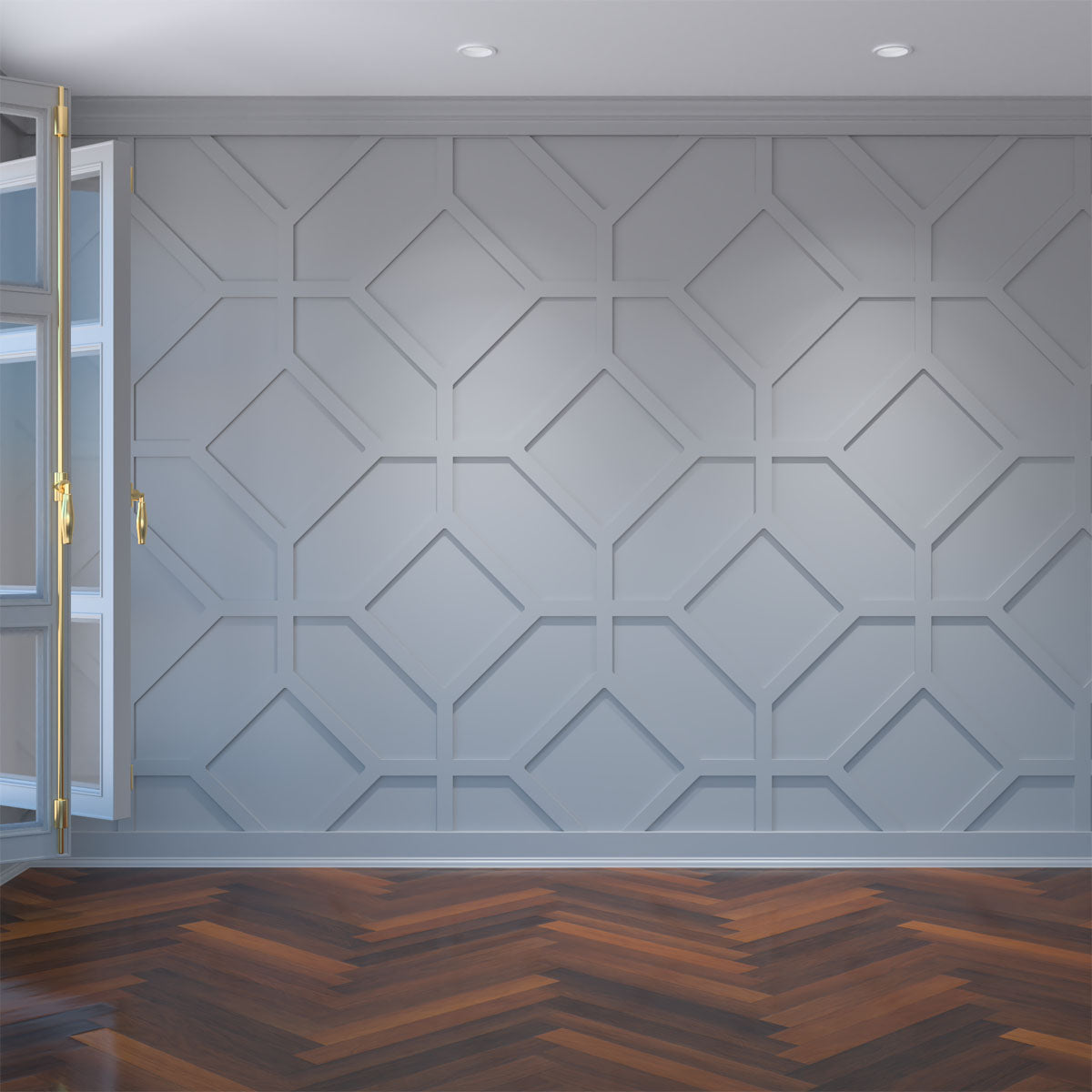 Fretwork Cladding Cameron Decorative Fretwork Wall Panels | Ethan's Walls