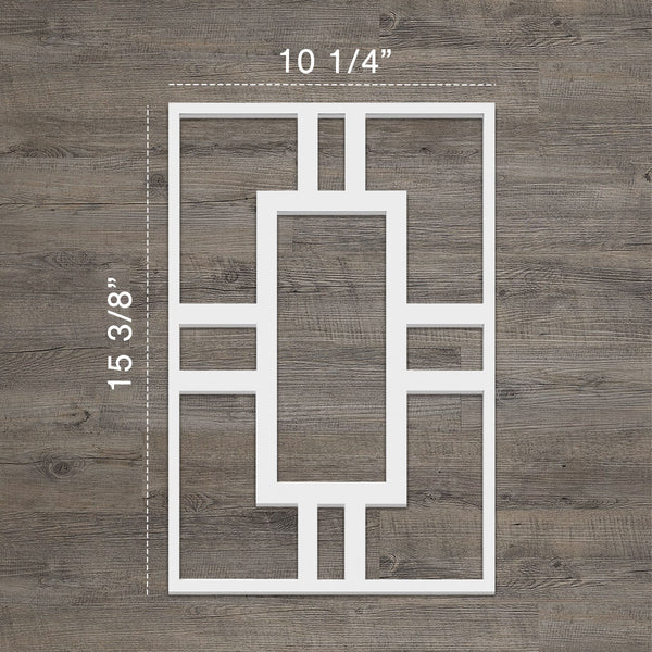 Hastings Decorative Fretwork Wall Panels - 3D Wall Panels | Fretwork Wall Panels | Panel Moulding - Ethan's Walls