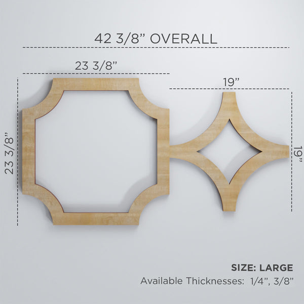 Anderson Decorative Fretwork Wall Panels - 3D Wall Panels | Fretwork Wall Panels | Panel Moulding - Ethan's Walls