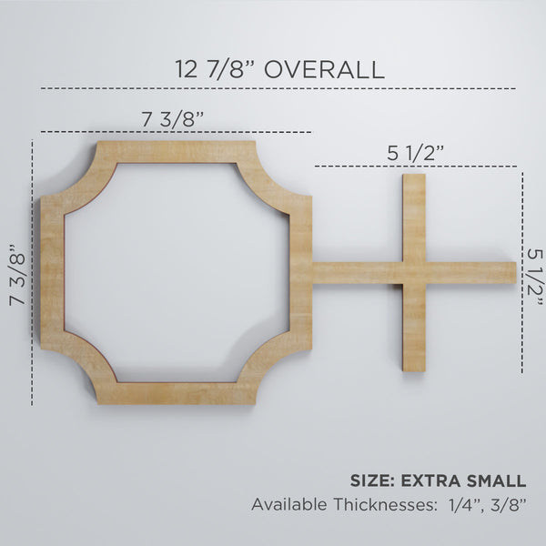 Bradley Decorative Fretwork Wall Panels - 3D Wall Panels | Fretwork Wall Panels | Panel Moulding - Ethan's Walls