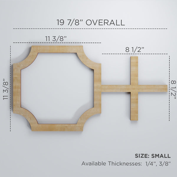 Bradley Decorative Fretwork Wall Panels - 3D Wall Panels | Fretwork Wall Panels | Panel Moulding - Ethan's Walls