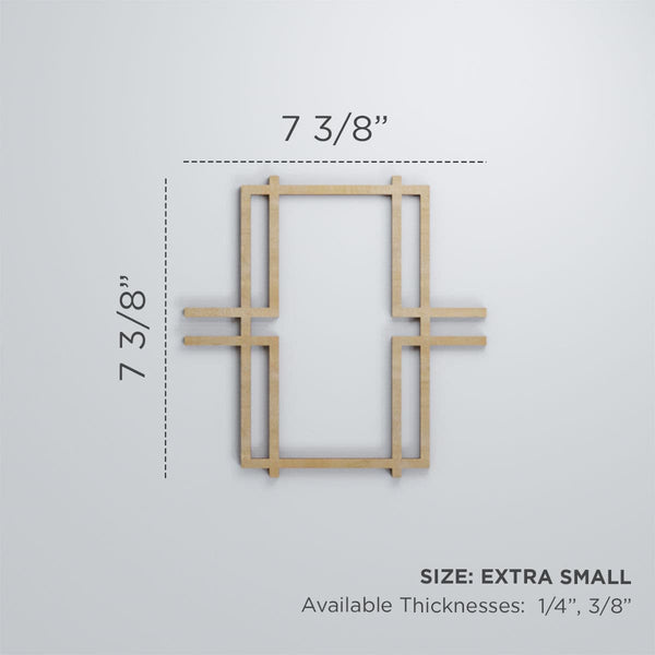 Granby Decorative Fretwork Wall Panels - 3D Wall Panels | Fretwork Wall Panels | Panel Moulding - Ethan's Walls