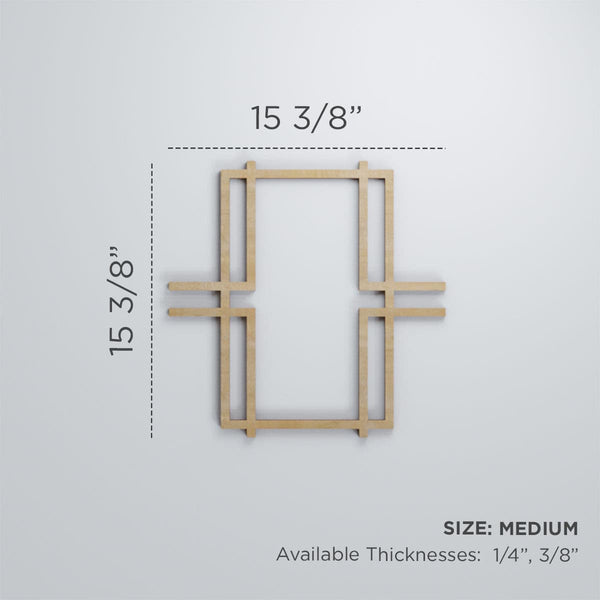 Granby Decorative Fretwork Wall Panels - 3D Wall Panels | Fretwork Wall Panels | Panel Moulding - Ethan's Walls