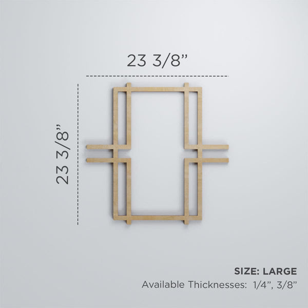 Granby Decorative Fretwork Wall Panels - 3D Wall Panels | Fretwork Wall Panels | Panel Moulding - Ethan's Walls