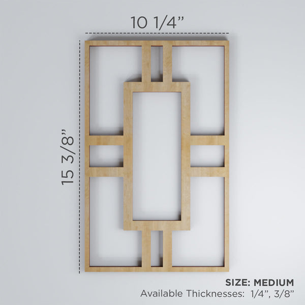 Hastings Decorative Fretwork Wall Panels - 3D Wall Panels | Fretwork Wall Panels | Panel Moulding - Ethan's Walls