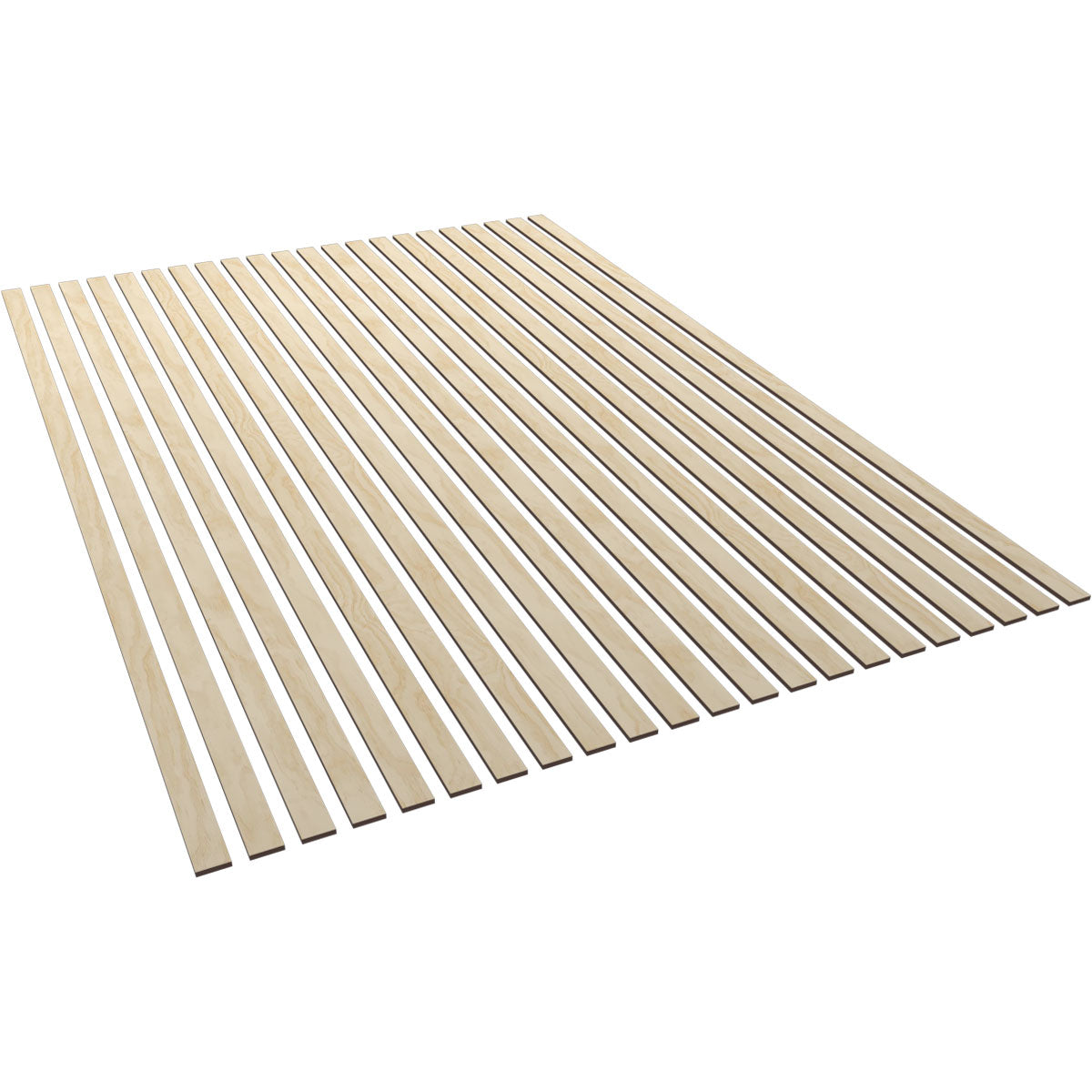 Traditional Adjustable Wood Slat Wall Kit | Ethan's Walls