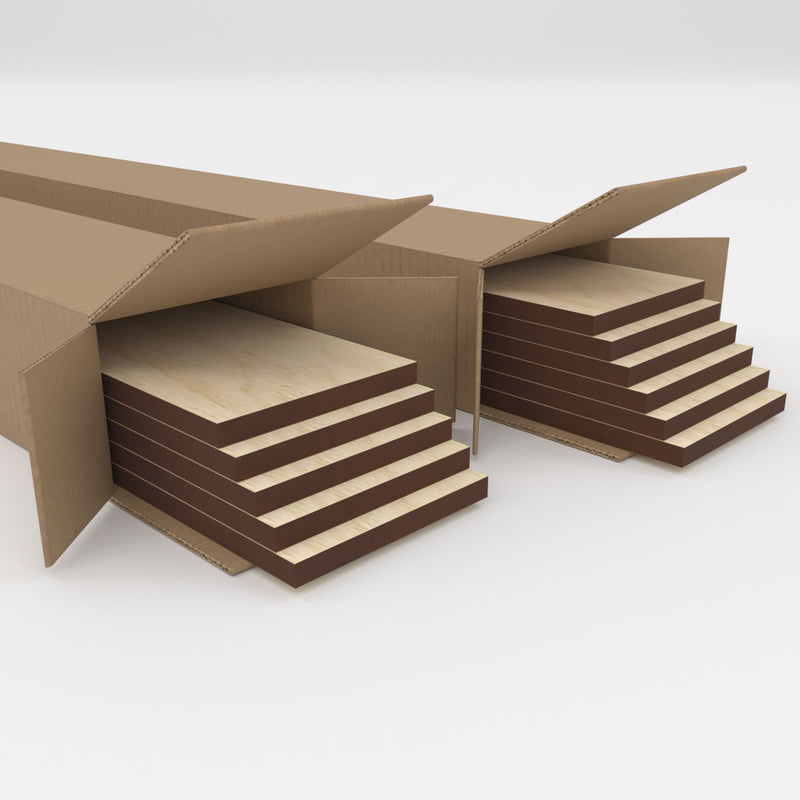 Traditional Adjustable Wood Slat Wall Kit | Ethan's Walls