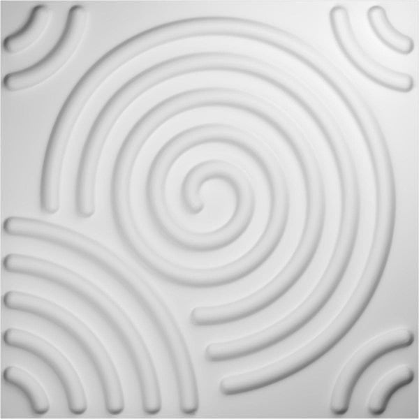 Spiral Wall Panel - 3D Wall Panels | Fretwork Wall Panels | Panel Moulding - Ethan's Walls